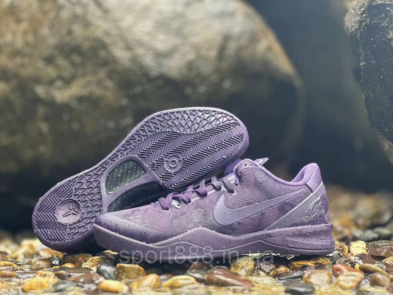 Eur40-46 Чоловічі баскетбольні кросівки NIKE KOBE 8 FTB BLACK MAMBA, фото 1