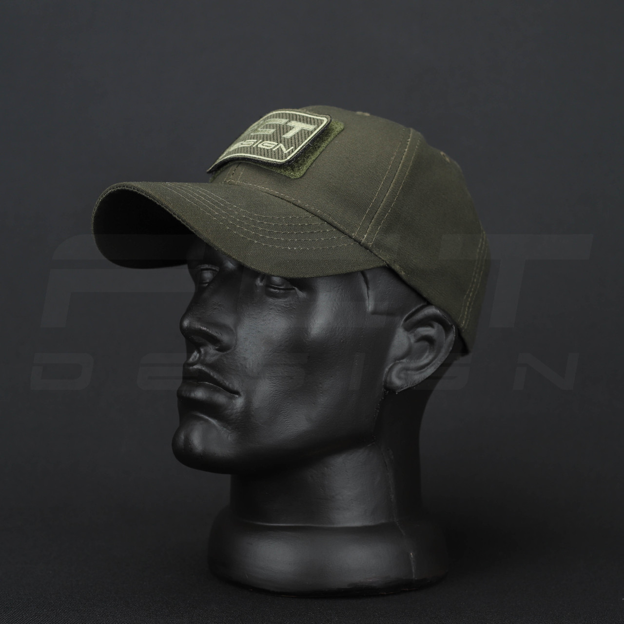 Кепка бейсболка Мілітарі FCTканвас хакі, фото 1