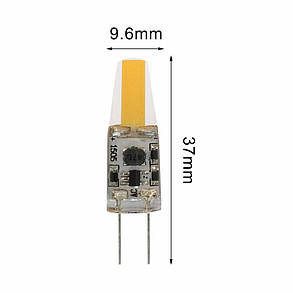 Світлодіодна лампа Biom G4 3.5 W 4500К 220V в силіконі Код.58697, фото 2