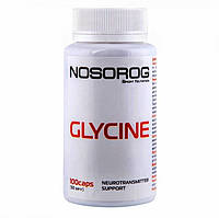 Глицин для спорта Nosorog Nutrition Glycine 100 Caps ST, код: 7808579