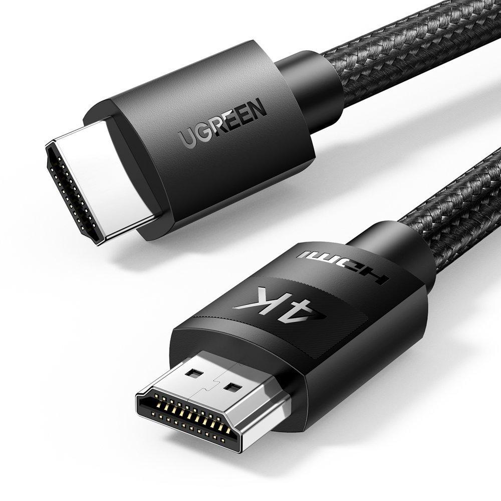 HDMI на HDMI кабель 3 метра для Монітора Проектора Телевізора Ноутбука Xbox PS5 4K UGREEN HD119