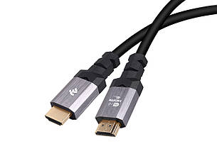 HDMI 2.1 - HDMI 2.1 кабель 3 метра для Xbox PS5 Телевізора Монітора Ноутбука 2Е (AM/AM) 4K/120Hz 8K/60Hz 48Gbps (2EW-1143-3M), фото 3