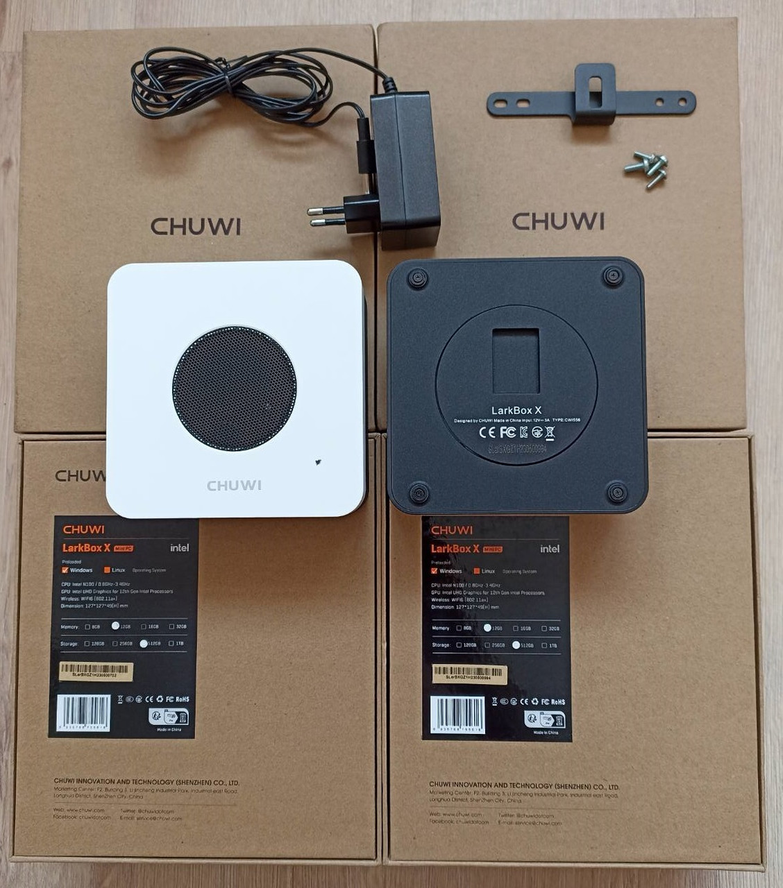 Мини ПК CHUWI LarkBox X Mini PC Intel N100 12JGB SSD WiFi