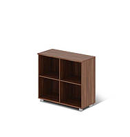 Офісна шафа для документів Глосс G4.00.08 відкрита висота 808 мм (MConcept-ТМ)