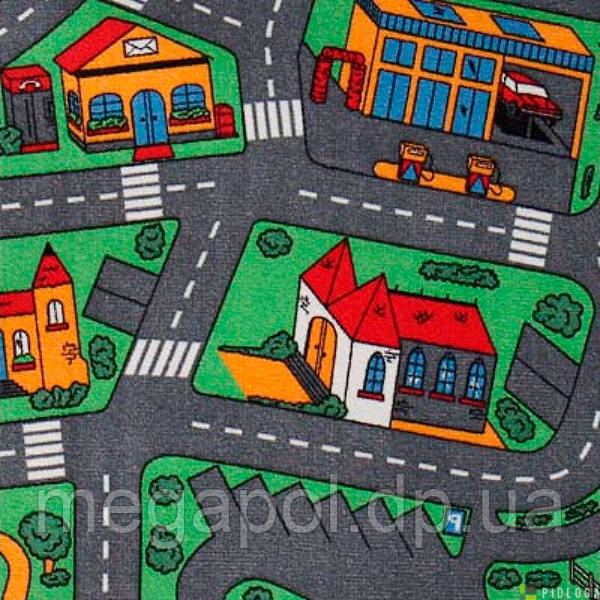 Ковролін для дітячої кімнати City Life 158, фото 1