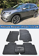 ЕВА коврики Nissan Rogue T32 2013-2020. EVA ковры Нисан Рог Т32