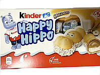 Печенье Kinder Happy Hippo с орехами и молочным кремом 105 г