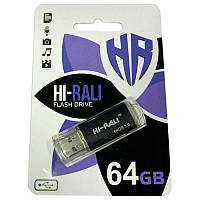 Флеш память 64Gb Hi-Rali Rocket Black USB3.0