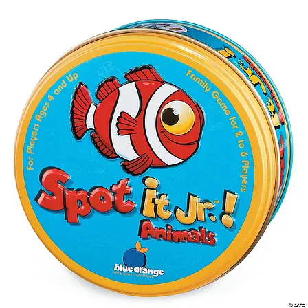 Настільна гра Spot It Jr. Animals, Dobble! (Доббль Тваринки)!, фото 1