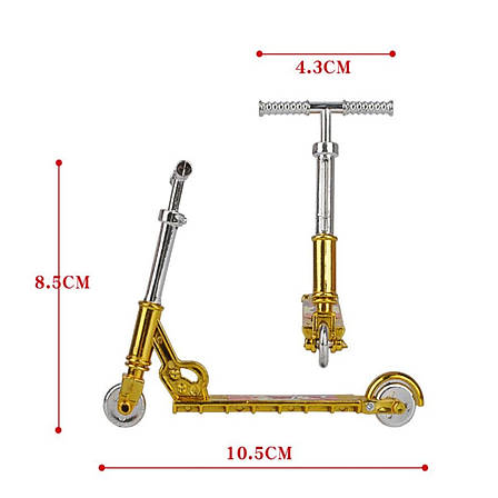 Набір 4в1 пальчиковий самокат роллерсерф RipStik скейт фінгерборд Skatepark fingerboard, фото 2