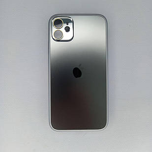 Чохол для iPhone NEW AG Glass Case MagSafe Space Gray
