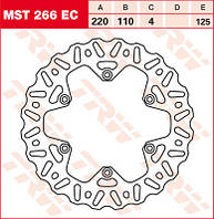 Гальмівний диск TRW MST266EC