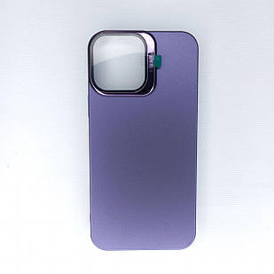 Чохол для iPhone з підставкою-захистом на камері Deep Purple