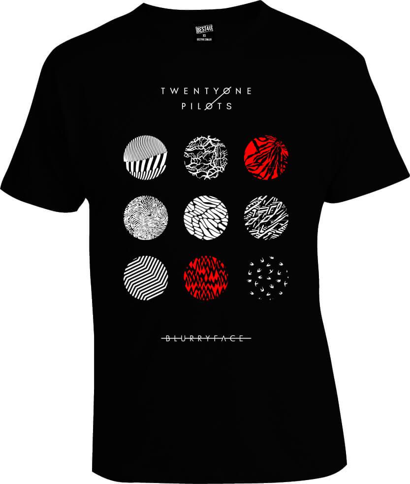 Футболка Twenty One Pilots Blurryface