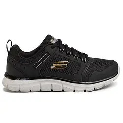 Кросівки чоловічі Skechers  Skechers Knockhill Black/Gold (Оригінал)