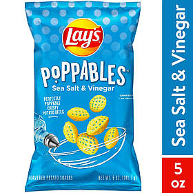 Снеки Lay's Poppables Potato Snacks Sea Salt & Vinegar Flavored 141.7g