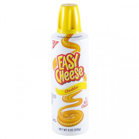 Сир у спреї Easy Cheese Cheddar 226g, фото 1