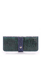 Кошелек Poolparty BILLFOLD Croco зеленый