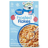 Хлопья для завтрака Great Value Frosted Flakes Breakfast Cereal 759 g