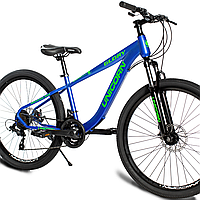 Женский городской велосипед 26 дюймов Unicorn Migeer Glory прогулочный синий