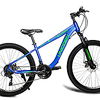 Горный спортивный велосипед 26 дюймов Unicorn Migeer Glory синий