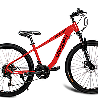 Горный спортивный велосипед 26 дюймов Unicorn Migeer Glory красный
