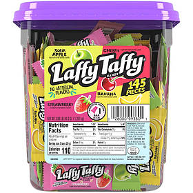 Жувальні цукерки Laffy Taffy Assorted Candy Jar 1.4 kg 145 шт