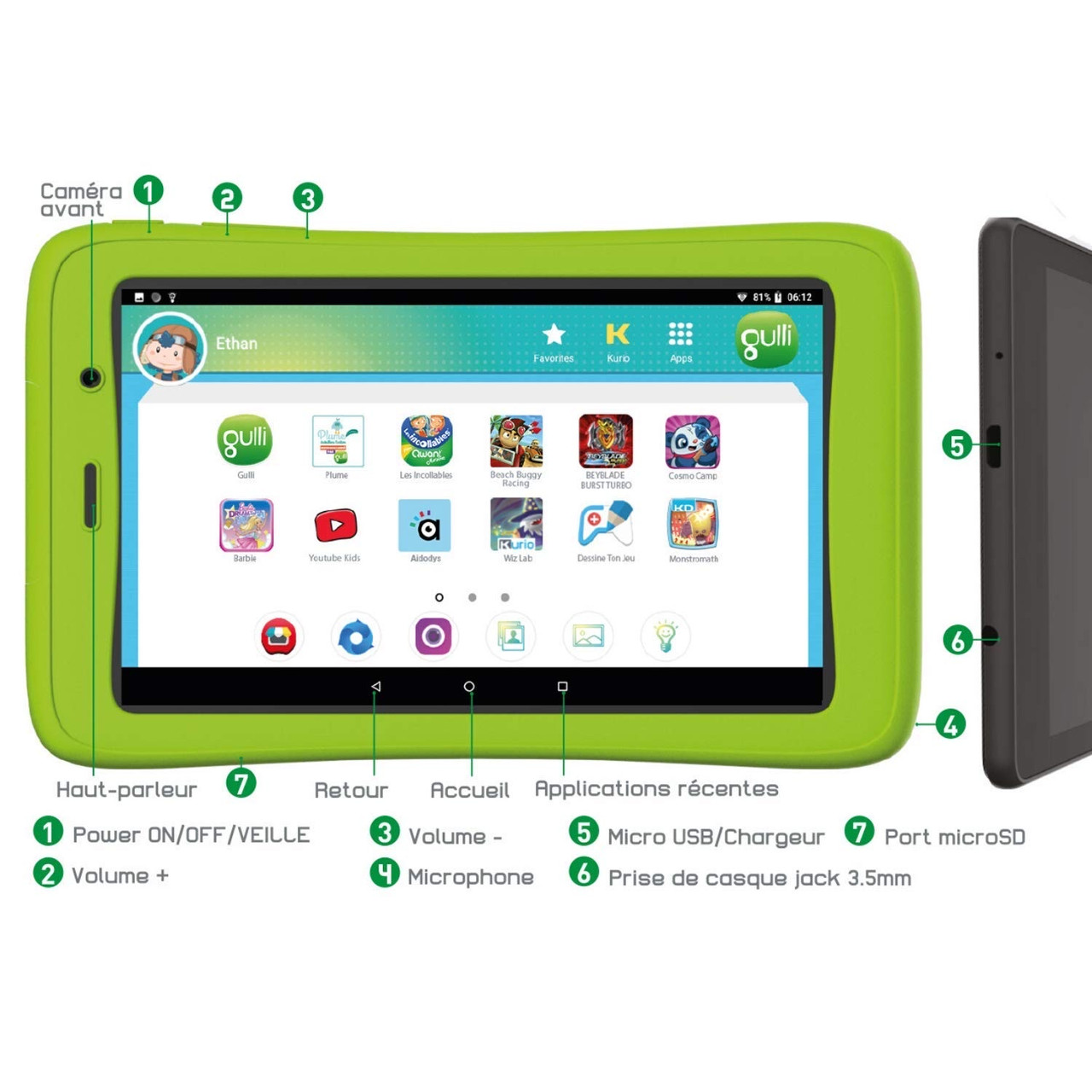 Tablette Gulli (Kurio)