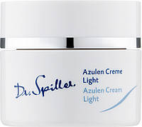 Легкий заспокійливий крем з азуленом для чутливої шкіри Dr. Spiller Azulen Cream Light