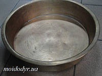 Медный таз для приготовления пищи, идеально под кухонную мойку (диаметр 42 см)