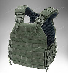 Плитоноска / бронежилет (чохол) із скелетними камербандами Plate Carrier VELMET PERUN 4-20 RB (olive)