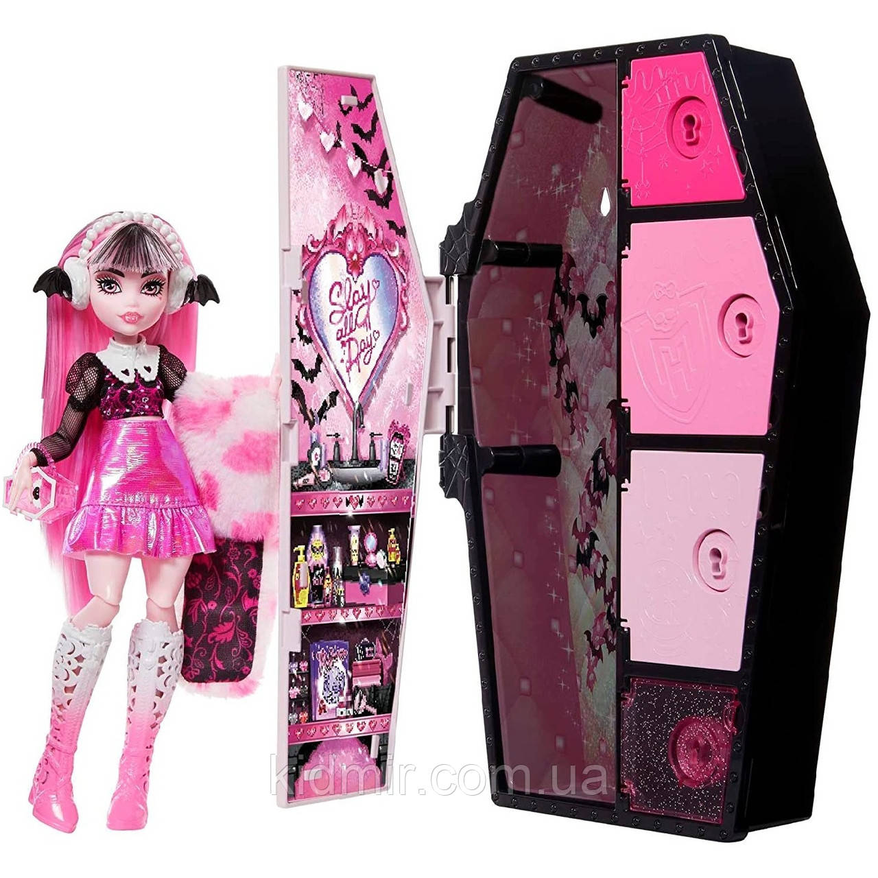 Лялька Монстр Хай Дракулаура Шафа з секретами Monster High Draculaura HNF73