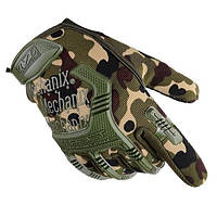 Перчатки повнопалые тактические Mechanix YS-J-053 рамер L (обхват 23,5-24,5 см) Камуфляж