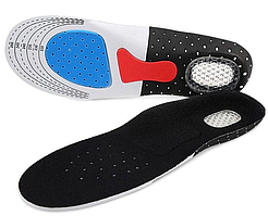 Ортопедичні устілки обрізні для взуття з супінатором і силіконовою п'ятою 35-40 розміру