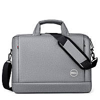 Сумка для ноутбука противоударная 15,6"-17" Dell Делл Серая ( код: IBN017S1 )