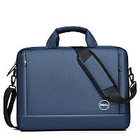 Сумка для ноутбука противоударная 15,6"-17" Dell Делл Синяя ( код: IBN017Z1 )