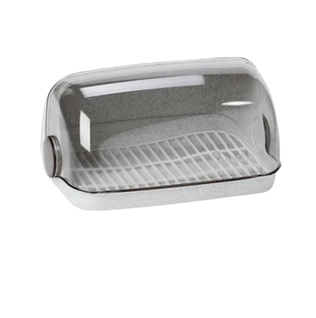 Хлібниця mini пластик 69 світло-сірий "Галіцька" Ламела