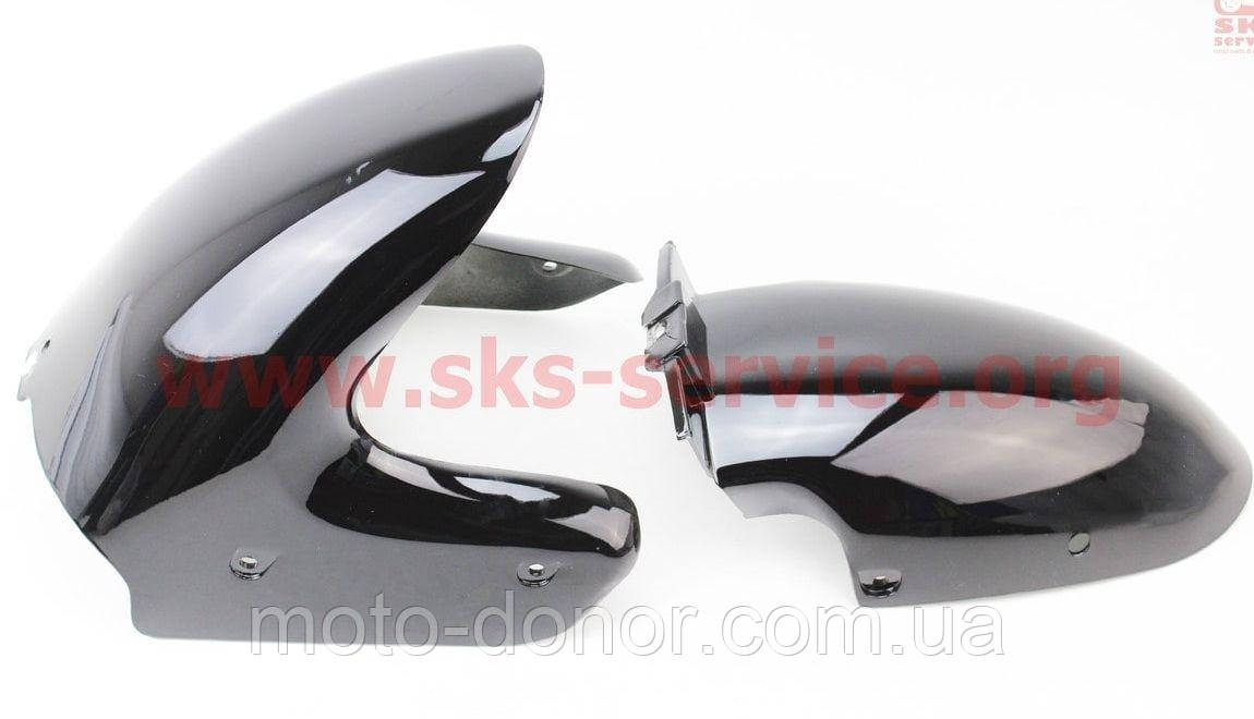 Пластик на скутер VIPER STORM крыло переднее к-кт 2шт (две части ...
