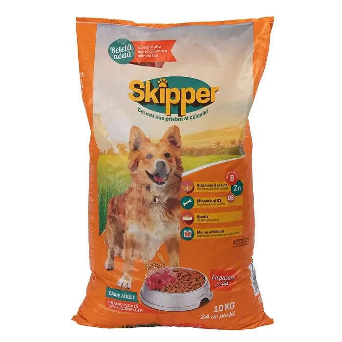 Skipper корм для собак 170 кг (курка та яловичина)