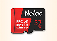 Карта пам'яті Netac P500 Red V10 32GB micro SD (TF) class 10 UHS-I High Speed