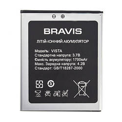 Батарея (АКБ, акумулятор) для Bravis Vista (1700 mah), оригінал