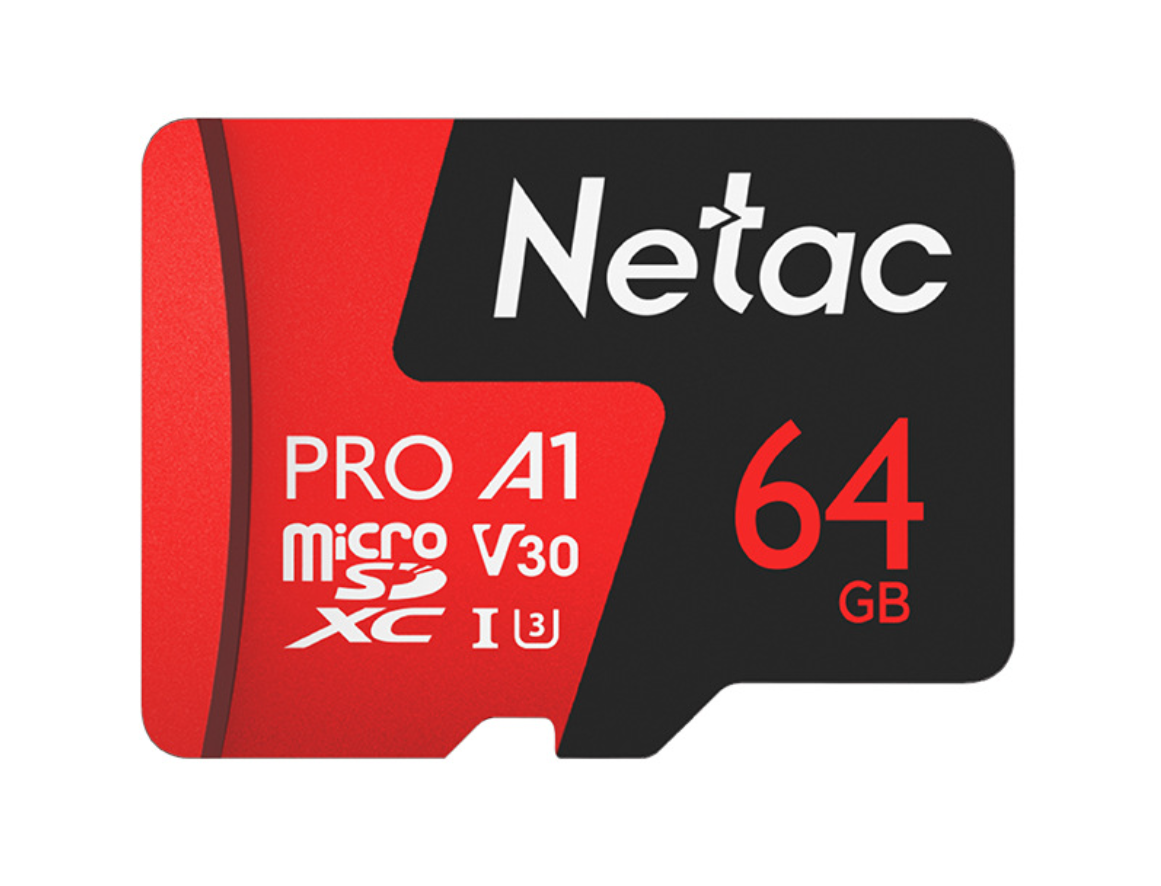 Карта пам'яті Netac P500 Red V10 64GB micro SD (TF) class 10 UHS-I High Speed