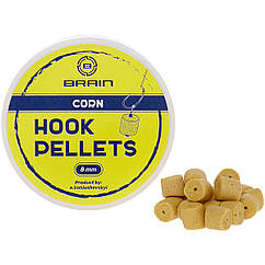 Пелети Brain Hook Pellets Corn (кукурудза) 12мм 70g