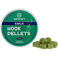 Пелети Brain Hook Pellets Garlic (часник) 12mm 70g