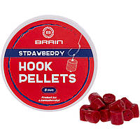 Пелеты Brain Hook Pellets Strawberry (клубника) 16mm 70g