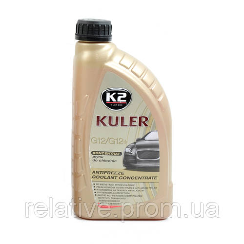 Купить Антифриз (Концентрат -80) 1kg Червоний "K2" KULER G12/G12+ (12шт ...