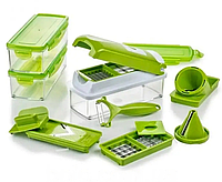 Насадка овочерізка ручна механічна з насадками Nicer Dicer Ручна кухонна овочерізка електрична