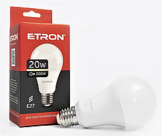 Світлодіодна потужна Led-лампа Е27 А70 20 W 165-265 V 3000 К / 4200 К аналог 200W лампи розжарювання