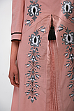 Вишита сукня "Лозова" пудра 2KOLYORY XS/S (2K8040), фото 3