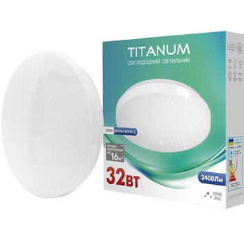 LED Світильник настінно-стельовий 32W 5000К 220V Зоряне небо TLCL-325S Titanum